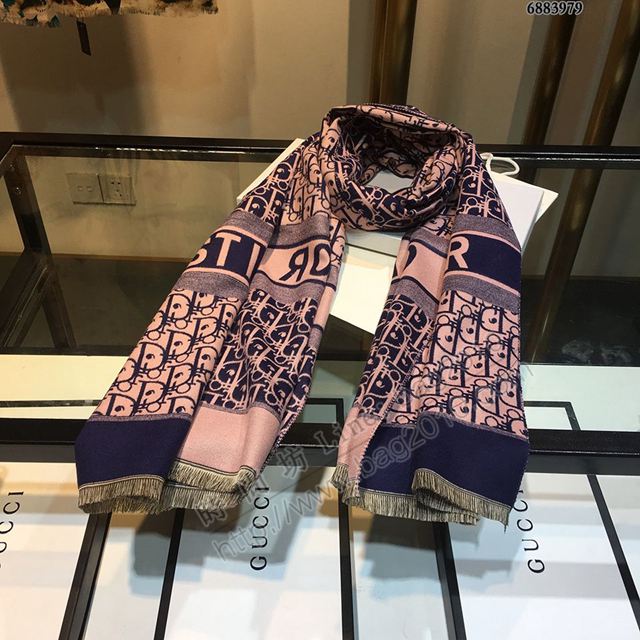 Dior圍巾 迪奧2019新款長圍巾披肩 超百搭Dior女大披肩  llwj7223